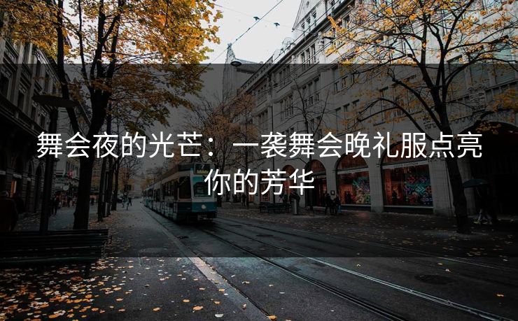 舞会夜的光芒:一袭舞会晚礼服点亮你的芳华